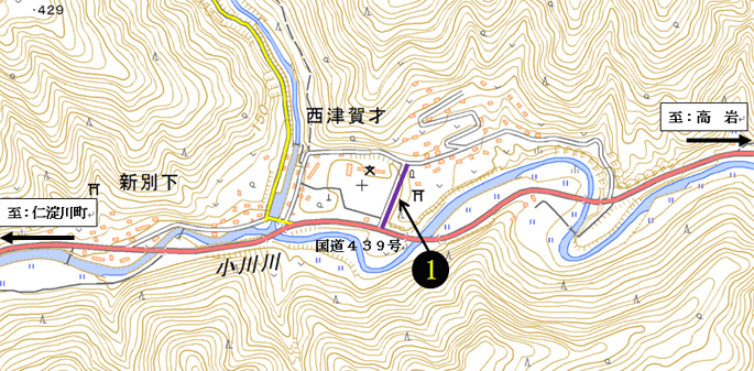 通学路対策計画箇所図