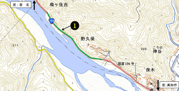 通学路対策計画箇所図